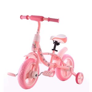 Children's balance bike and children's tricycle, 2 in 1. Environmentally friendly materials, CE certification.