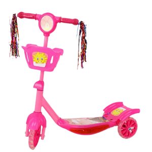 3-Wheel Baby Scooter with LED light and music Mini Tricycle Kids Kick Scooter Wholesale，M0206