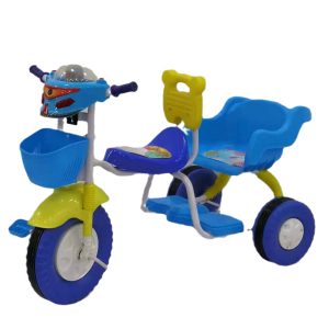 Wholesale cheap simple 2 people riding children's tricycle 2-5 years old baby stroller children's toys for kids，M0209